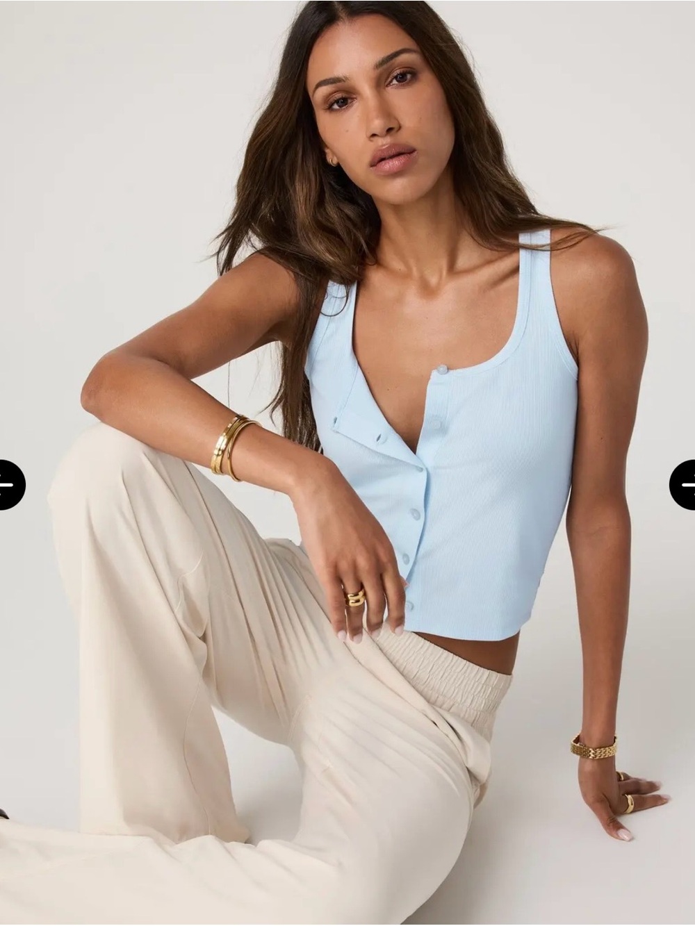 Vuori Pose Cardigan Tank